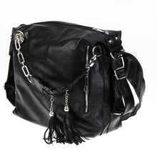 Shoulder Women Bag PU Tassel Women Leather Handbag Black Women Messenger Bag Handbags Luxury Bolsa Feminina ELY