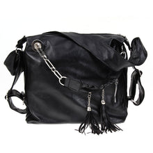 Shoulder Women Bag PU Tassel Women Leather Handbag Black Women Messenger Bag Handbags Luxury Bolsa Feminina ELY