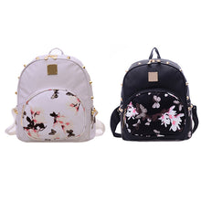 Small Capacity Women Backpack PU School Bag for Teenage Girls Travel Leather Backpack Rucksack Bolsa Feminina ELY