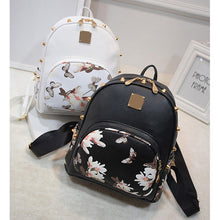 Small Capacity Women Backpack PU School Bag for Teenage Girls Travel Leather Backpack Rucksack Bolsa Feminina ELY