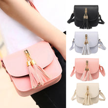 Small Flap Bag Women Candy Color Tassel Messenger Bags Handbag Shoulder Crossbody Clutch Women Bag Bolsa Feminina ELY