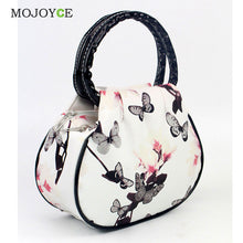 Small Leather Handbag National Shoulder Bag Floral Printing Women Bag Women Messenger BagsClutches Bolsa Feminina 1STL ELY