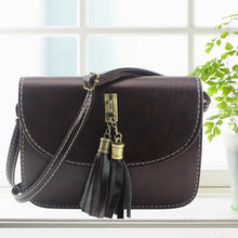 Small Tassel Bag Women Messenger Bags Soft MIni PU Leather Handbags Crossbody Bag For Women Clutches Bolsas Femininas ELY