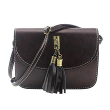 Small Tassel Bag Women Messenger Bags Soft MIni PU Leather Handbags Crossbody Bag For Women Clutches Bolsas Femininas ELY