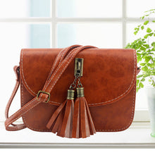 Small Tassel Bag Women Messenger Bags Soft MIni PU Leather Handbags Crossbody Bag For Women Clutches Bolsas Femininas ELY