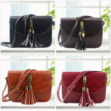 Small Tassel Bag Women Messenger Bags Soft MIni PU Leather Handbags Crossbody Bag For Women Clutches Bolsas Femininas ELY