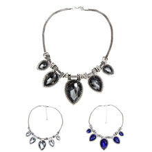 Jewelry Collares Statement Necklaces Pendants Imitated Gemstone Choker Necklaces Hanging Chain Necklaces STL ELY