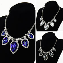 Jewelry Collares Statement Necklaces Pendants Imitated Gemstone Choker Necklaces Hanging Chain Necklaces STL ELY