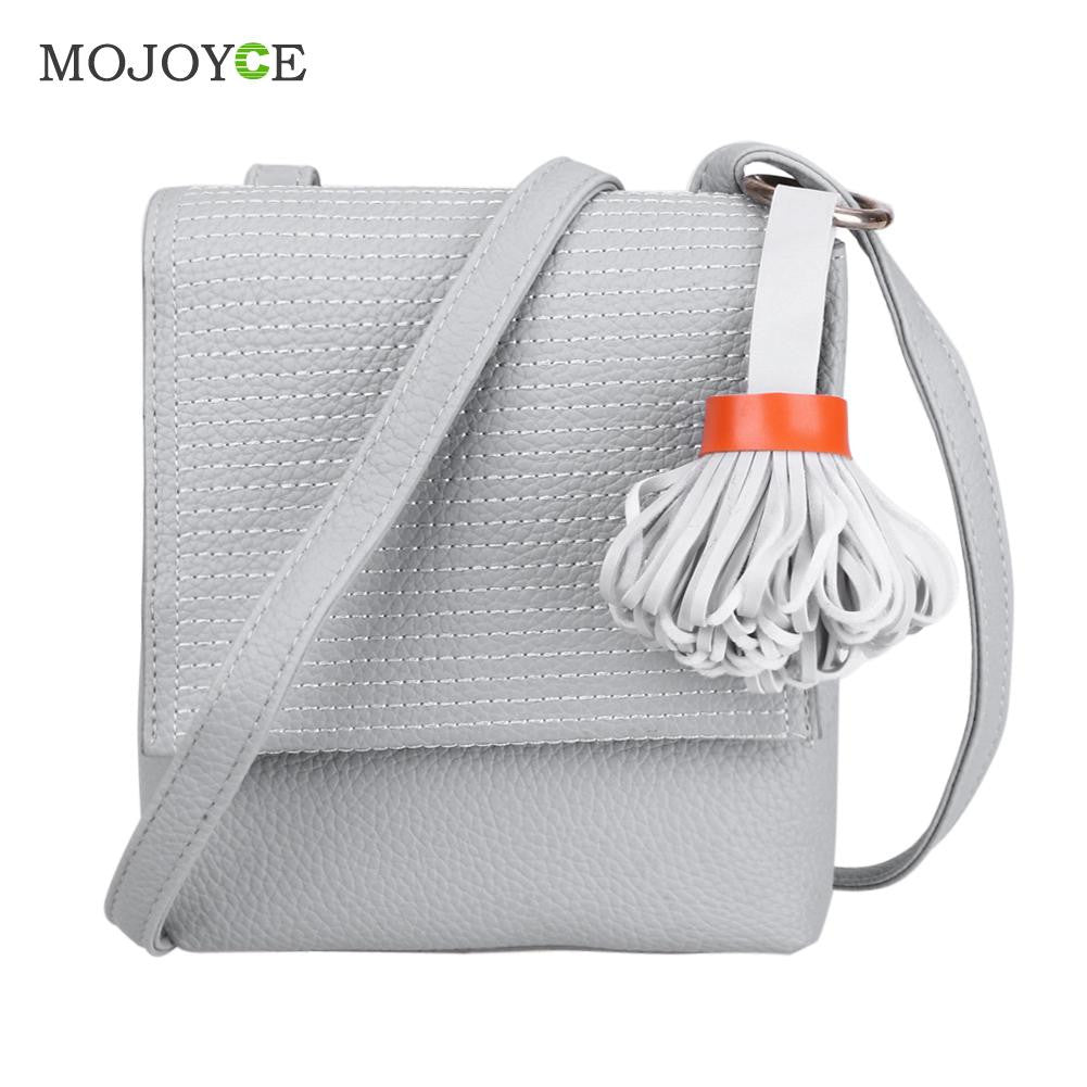 Tassel Women Messenger Bags PU Leather Leisure Shoulder Bag Crossbody Clutch Women Leather Handbag Bolsa Feminina ELY