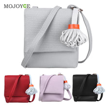 Tassel Women Messenger Bags PU Leather Leisure Shoulder Bag Crossbody Clutch Women Leather Handbag Bolsa Feminina ELY