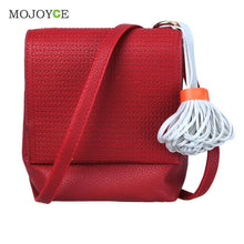 Tassel Women Messenger Bags PU Leather Leisure Shoulder Bag Crossbody Clutch Women Leather Handbag Bolsa Feminina ELY
