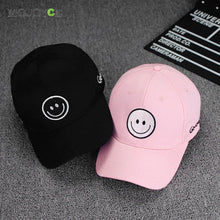 Baseball Caps Smiling Face Stitchwork Men Women Peaked HipHop Cap Peaked Adjustable Snapback Baseball Hat 1STL ELY