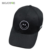 Baseball Caps Smiling Face Stitchwork Men Women Peaked HipHop Cap Peaked Adjustable Snapback Baseball Hat 1STL ELY