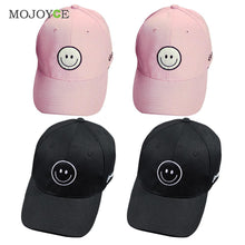 Baseball Caps Smiling Face Stitchwork Men Women Peaked HipHop Cap Peaked Adjustable Snapback Baseball Hat 1STL ELY