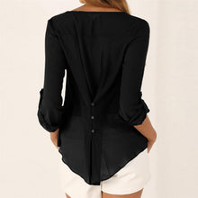 V-neck Long Sleeve Chiffon Women Blouses Mini Blusas Plus Size Blouse Loose Women Tops Shirt Women Blusas Femininas 1STL ELY