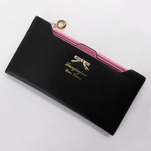 Wallet Carteira Feminina Lady Women Purse Long Zip Wallets PU Thin Card Holders Purse Women Portefeuille Femme ELY