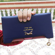 Wallet Carteira Feminina Lady Women Purse Long Zip Wallets PU Thin Card Holders Purse Women Portefeuille Femme ELY