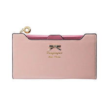 Wallet Carteira Feminina Lady Women Purse Long Zip Wallets PU Thin Card Holders Purse Women Portefeuille Femme ELY