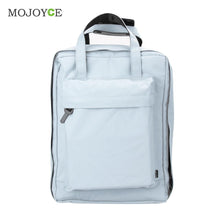 Waterproof Nylon Backpack Travel Bag Multilayer Storage Backpack Cloth Organizer Mochilas Dark Blue/Gray Women Bag ELY