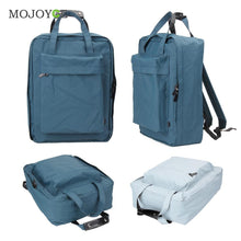 Waterproof Nylon Backpack Travel Bag Multilayer Storage Backpack Cloth Organizer Mochilas Dark Blue/Gray Women Bag ELY