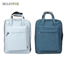 Waterproof Nylon Backpack Travel Bag Multilayer Storage Backpack Cloth Organizer Mochilas Dark Blue/Gray Women Bag ELY