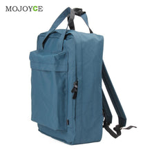 Waterproof Nylon Backpack Travel Bag Multilayer Storage Backpack Cloth Organizer Mochilas Dark Blue/Gray Women Bag ELY