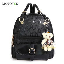 Women Backpack Bear Accessary Shoulder Bag School Bags for Teenager Girl Backpack Mochila Feminina Bolsas Rucksack ELY