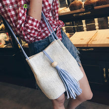 Women Bag Bolsas Tassel Women Messenger Bag Weave Crossbody Shoulder Bags Handbags Women Famous Brands Bolsa Feminina ELY