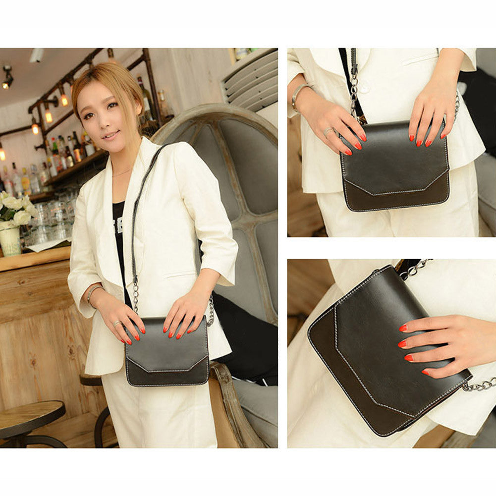 Women Bag Handbag Shoulder Chain PU Leather Hobo Messenger Bag Crossbody Bag Satchel Bolsa Feminina Bolso Borse Clutch ELY