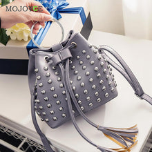 Women Bag PU Leather Women Messenger Bag Tassels Crossbody Bucket Shoulder Bag Bolsa Feminina Women Leather Handbag ELY