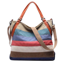 Women Canvas Handbags Large Messenger Bags for women Designer Ladies Crossbody Shoulder Bags Patchwork Bolsa ELY