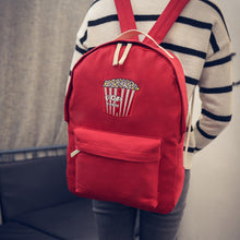 Women Canvas Travel Bag Backpack Rucksack Embroidery lovers Shoulder School Bag Satchel Book Bags Mochila Backpacks1STL ELY