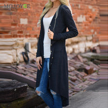 Women Cardigan Loose Sweater Long Sleeve knitted Sweater Thin Outwear Coat Long Cardigan Women ELY