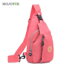 Women Chest Bag Packs Women Messenger Bags Small Shoulder Bag Casual Waterproof Nylon Travel Chest Bag Bolsa ELY