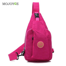 Women Chest Bag Packs Women Messenger Bags Small Shoulder Bag Casual Waterproof Nylon Travel Chest Bag Bolsa ELY