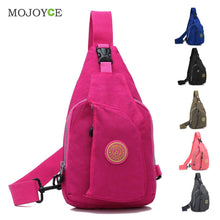 Women Chest Bag Packs Women Messenger Bags Small Shoulder Bag Casual Waterproof Nylon Travel Chest Bag Bolsa ELY