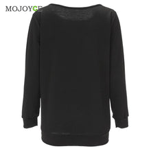 Women Christmas Hoodie Sweatshirt Jumper Letter Sweatershirt Women Hooded Pullover Hoodie Women Pullover Black 1STL ELY