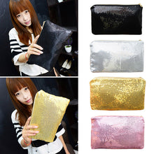 Women Clutch Dazzling Sequins Glitter Sparkling Handbag Evening Bag ELY