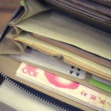 Women Clutch Long Purse Leather Wallet Card Holder Handbag Bag Long Coin Purse Leather Card Holder Wallets Organizer ELY