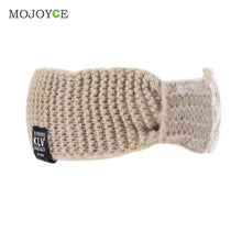 Women Crochet Bow Knot Knitted Head Hair Band Knit Headband Ear Warmer Accessories ELY