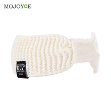 Women Crochet Bow Knot Knitted Head Hair Band Knit Headband Ear Warmer Accessories ELY