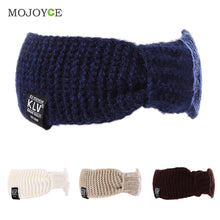 Women Crochet Bow Knot Knitted Head Hair Band Knit Headband Ear Warmer Accessories ELY