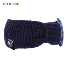Women Crochet Bow Knot Knitted Head Hair Band Knit Headband Ear Warmer Accessories ELY
