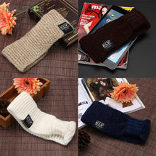 Women Crochet Bow Knot Knitted Head Hair Band Knit Headband Ear Warmer Accessories ELY