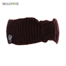 Women Crochet Bow Knot Knitted Head Hair Band Knit Headband Ear Warmer Accessories ELY