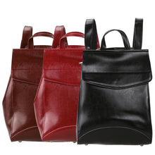 Women Girls Leather Backpack School Treval Backpack Cattlehide Leather Shoulders Bags Laptop Bag Rucksack Mochilas ELY