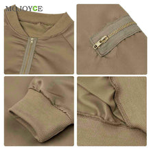 Women Ladies Classic Padded Bomber Jacket Vintage Shiny Tribute Silk Zip Up Biker Coat Stylis Outerwear 1STL ELY