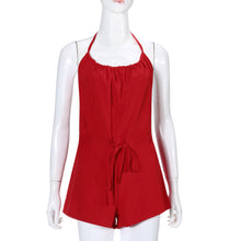Women Ladies Clubwear Playsuit Bodycon Party Bodysuit Jumpsuit Rompers Womens Red Jumpsuits Combinaison Femme 1STL ELY