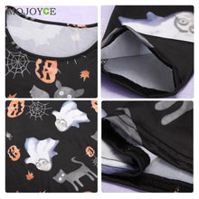 Women Ladies Halloween Prints Swing Skater Halloween Dress 1STL ELY