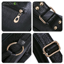 Women Leather Handbags Black Small Women Bag Women Messenger Bags Shoulder Cross Body Satchel Clutch Bolsa Feminina ELY